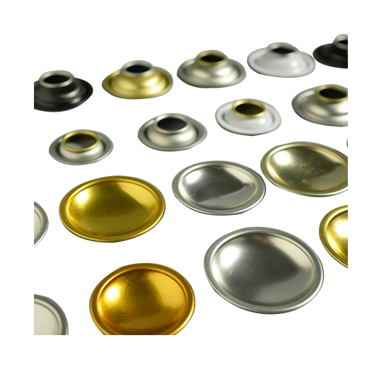Diameter 45 – 70 aerosol cans top and bottom