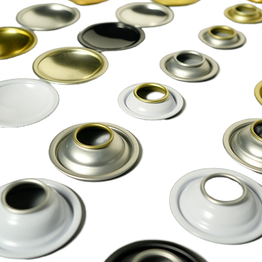 Diameter 45 – 70 aerosol cans top and bottom
